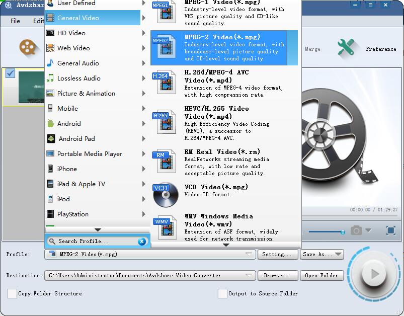 mp4 to mpeg-2 converter for mac